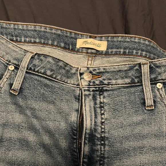 Madewell The Plus Girljean in Cadell Wash: Ripped Edition size 22 - Picture 4 of 7